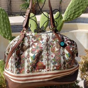 Sakroots...canvas weekender